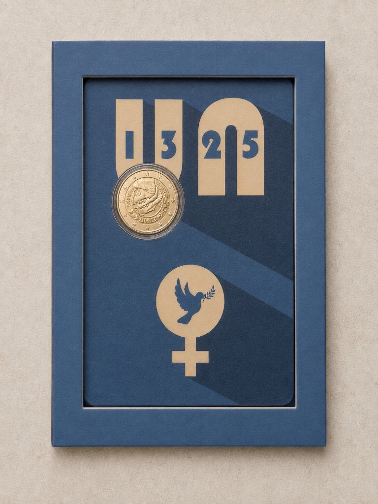 2 € Malte 2022 – Femmes, paix et sécurité, Envoi, Malte, 2 euros