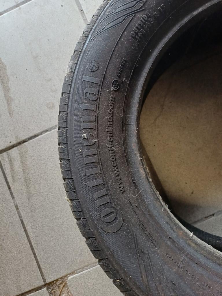 2 Continental zomerbanden maat 195/65 R15 91H, Ophalen