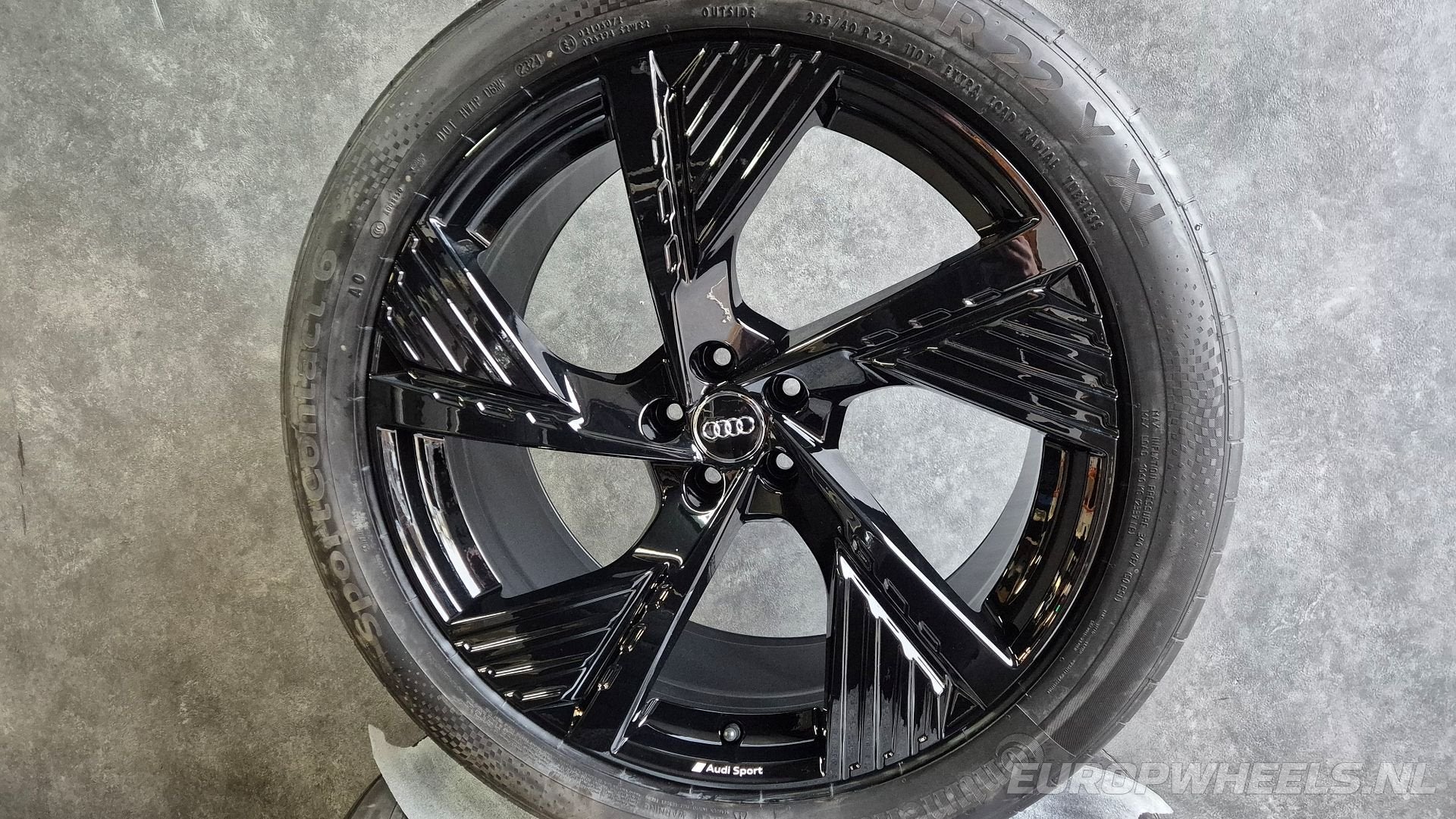 22 inch Audi Q8 SQ8 RSQ8 Black Edition velgen OEM, Gebruikt, -, 285 mm, -