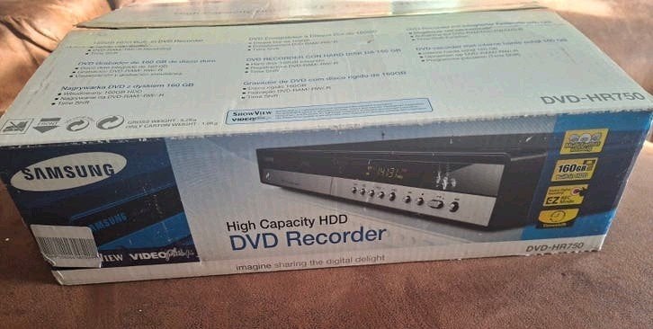 Samsung DVD + Recorder ( Nieuw )Zie info, Audio, Tv en Foto, Ophalen, Nieuw, Dvd-recorder, Samsung