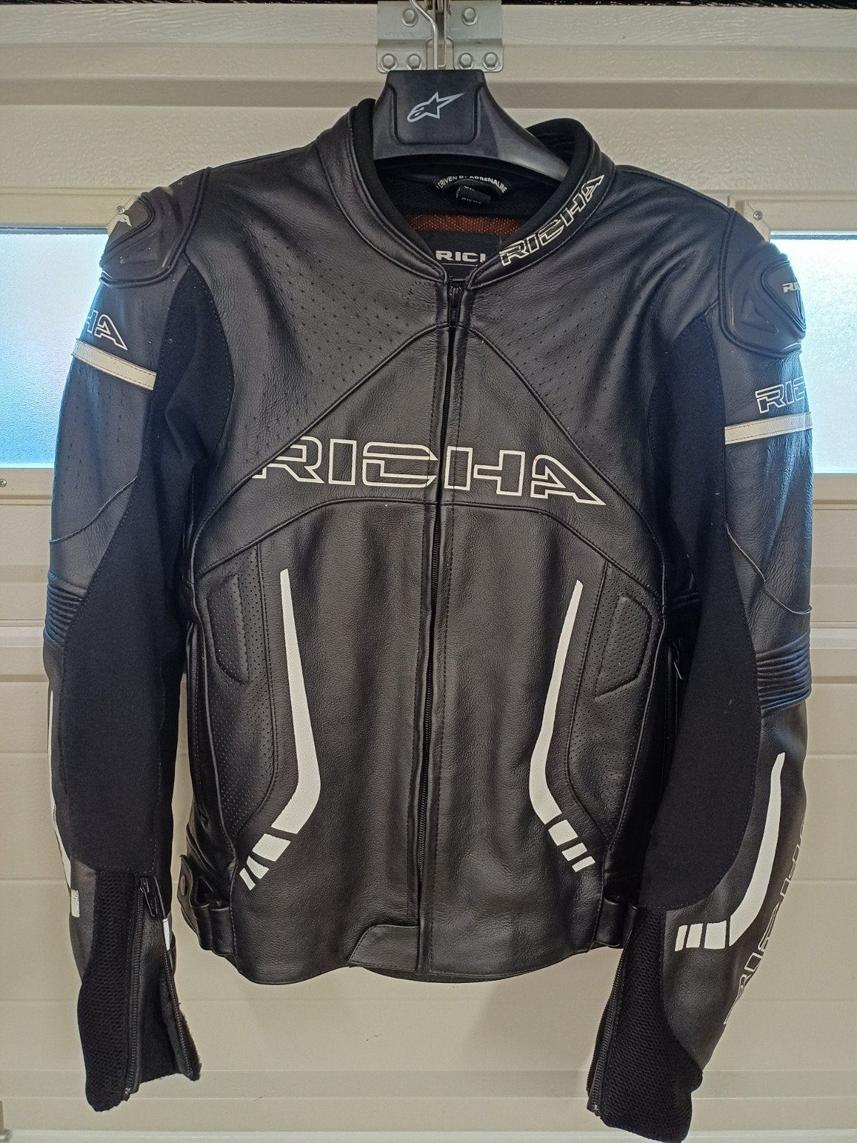 richa leren motor jas, Ophalen, Jas | leer