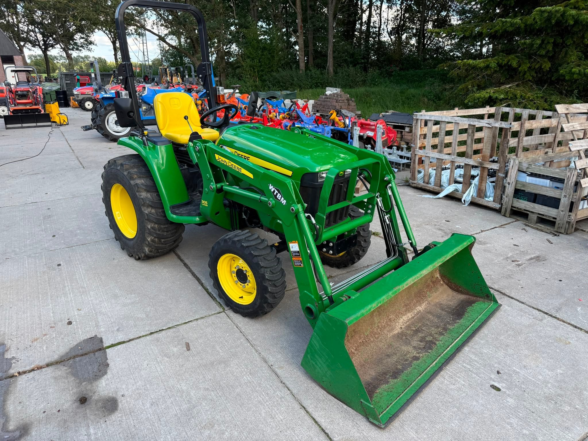 John Deere 3036e met voorlader, Autres types