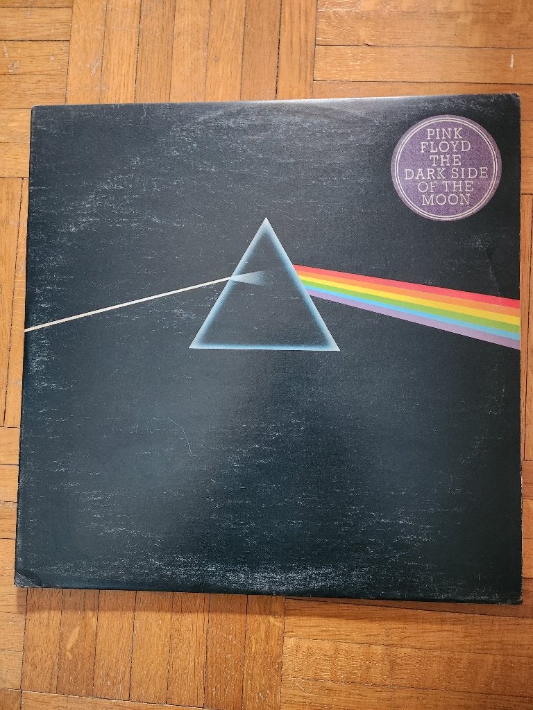 PINK FLOYD DARK SIDE OF THE MOON LP 1973 UK, CD & DVD, Pressage original, Enlèvement ou Envoi, Utilisé, Rock classique