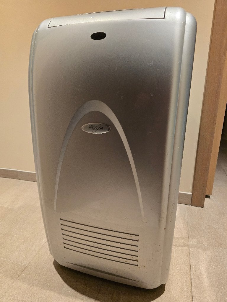 Climatiseur mobile Whirlpool, Electroménager, Minuterie, 60 à 100 m³, 1 vitesse, Utilisé