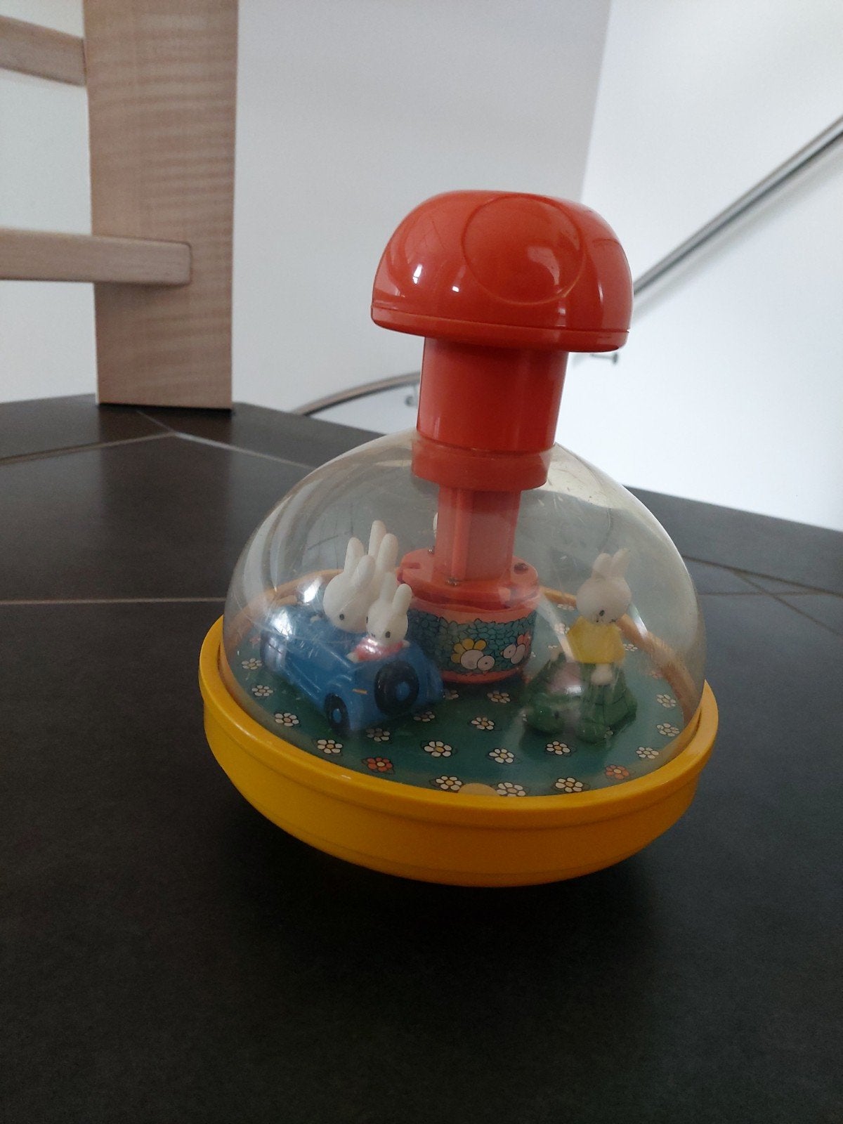 Retro speelgoed draaimolen met belletje Nijntje, Kinderen en Baby's, Speelgoed | Babyspeelgoed, Ophalen of Verzenden