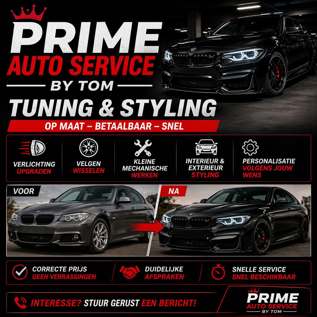 AUTO TUNING & STYLING Betaalbaar – Op maat, Ophalen