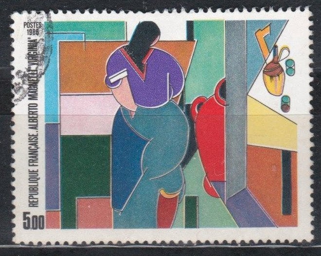 Frankrijk 1986 - nr 2414, Postzegels en Munten, Verzenden, Gestempeld