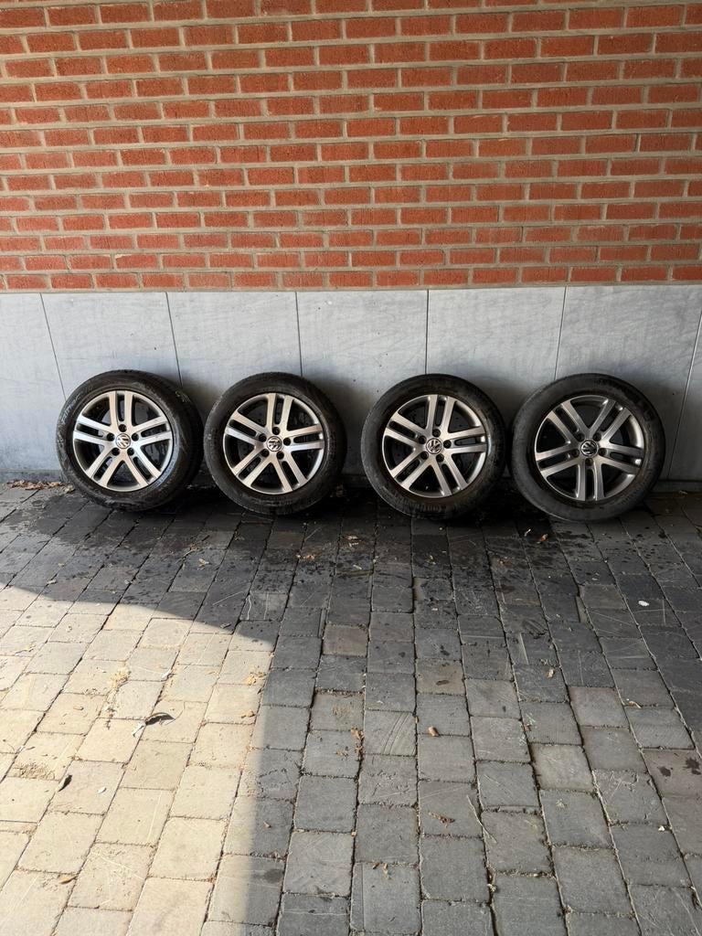 4 jantes Volswagen Golf 6 en 1) pouces, Ophalen, Band(en)