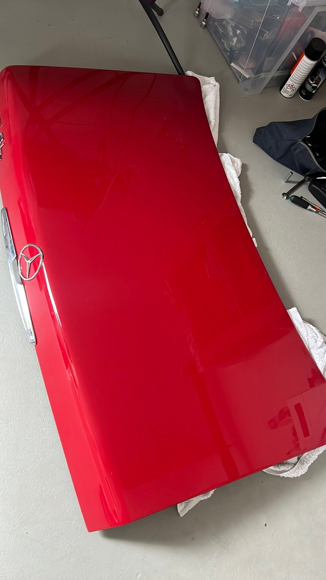 Hayon Mercedes SL R107 en parfait état 1988, Enlèvement, Comme neuf