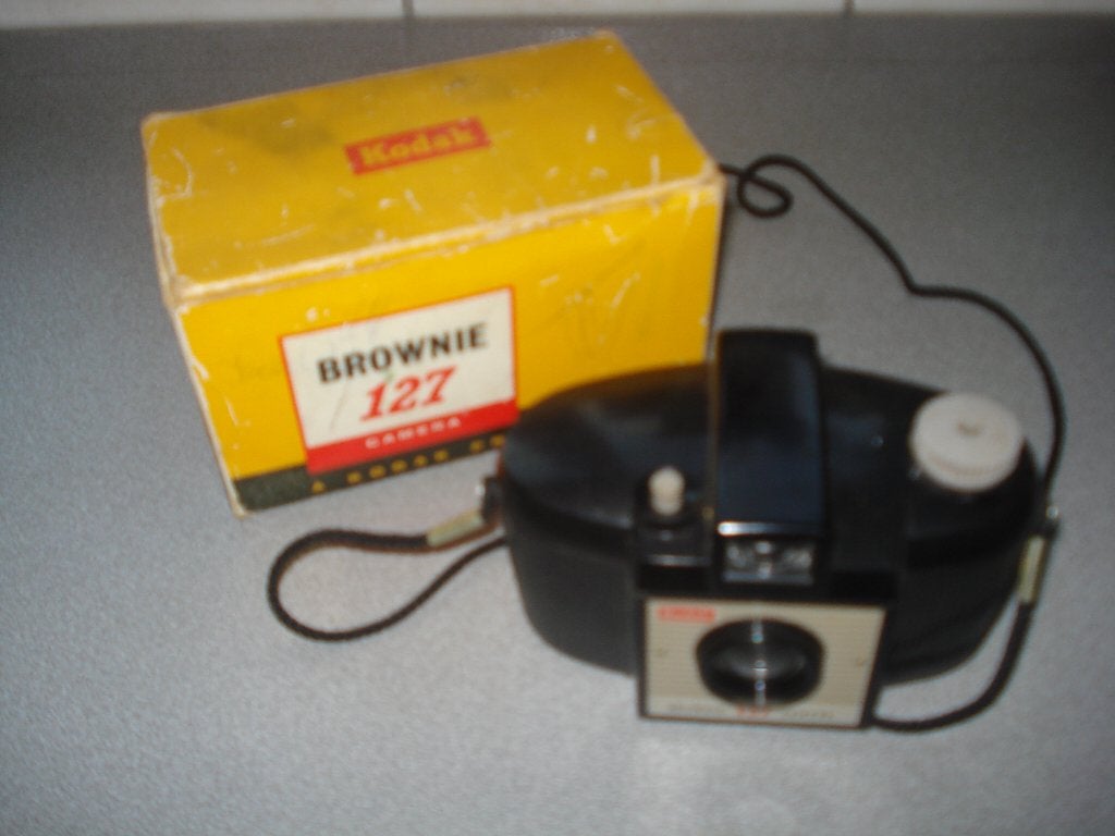 fototoestel Kodak Brownie 127, Ophalen of Verzenden, 1960 tot 1980, Fototoestel