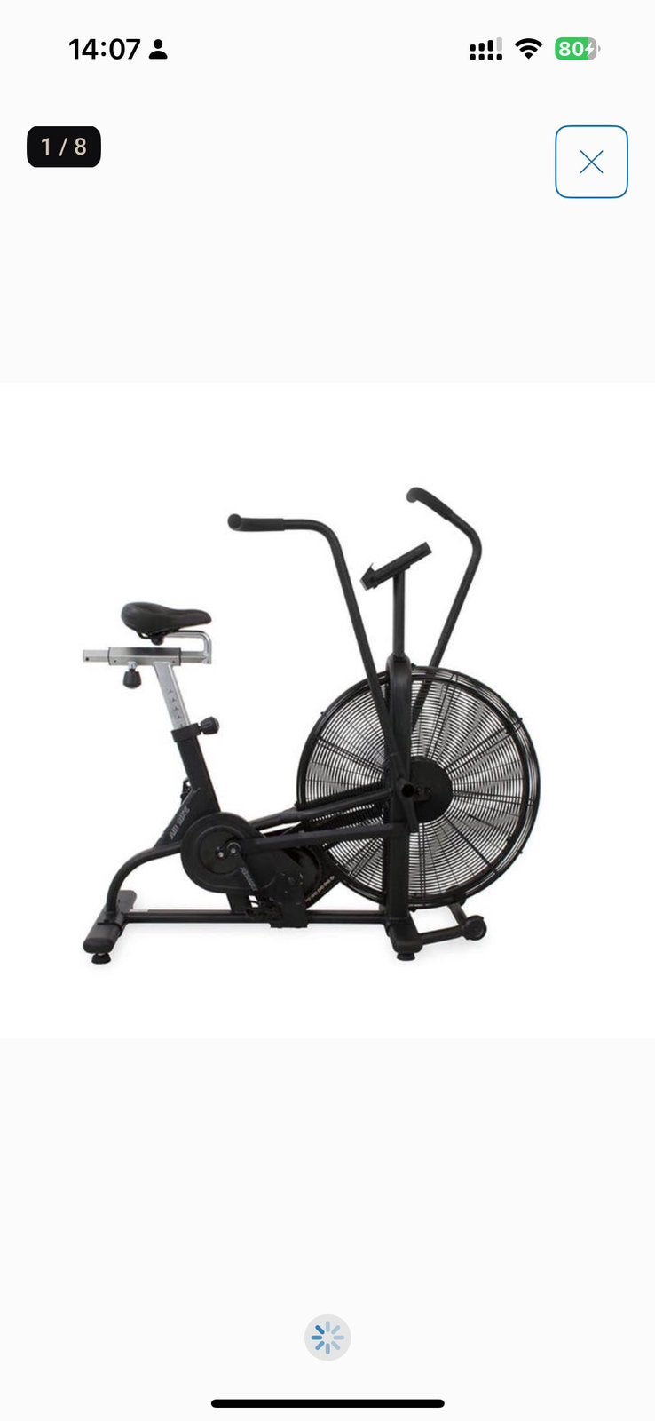 Assault bike - nieuw - full-body airbike, Ophalen, Zo goed als nieuw, Armen