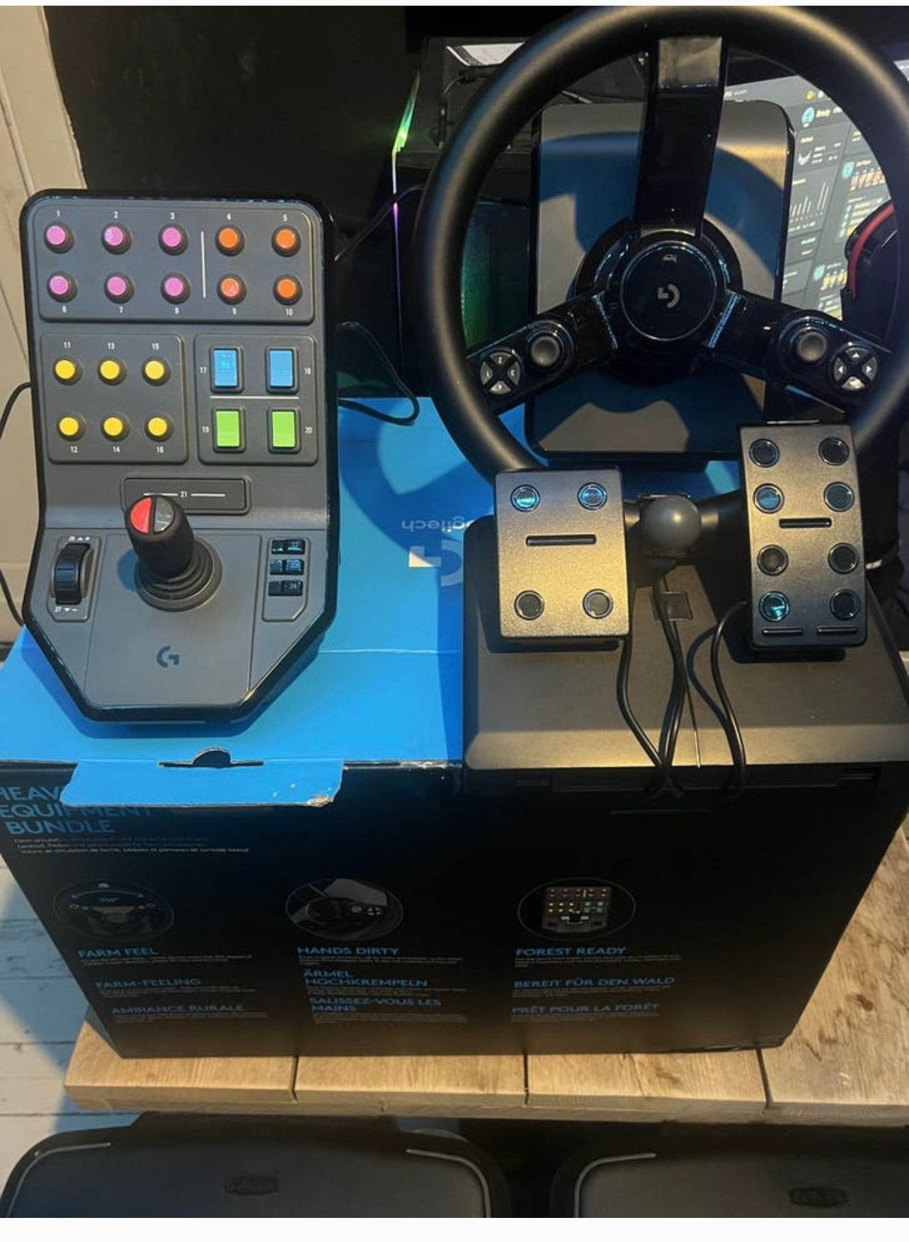 Logitech G Saitek Farm Sim bundle, Ophalen, Zo goed als nieuw