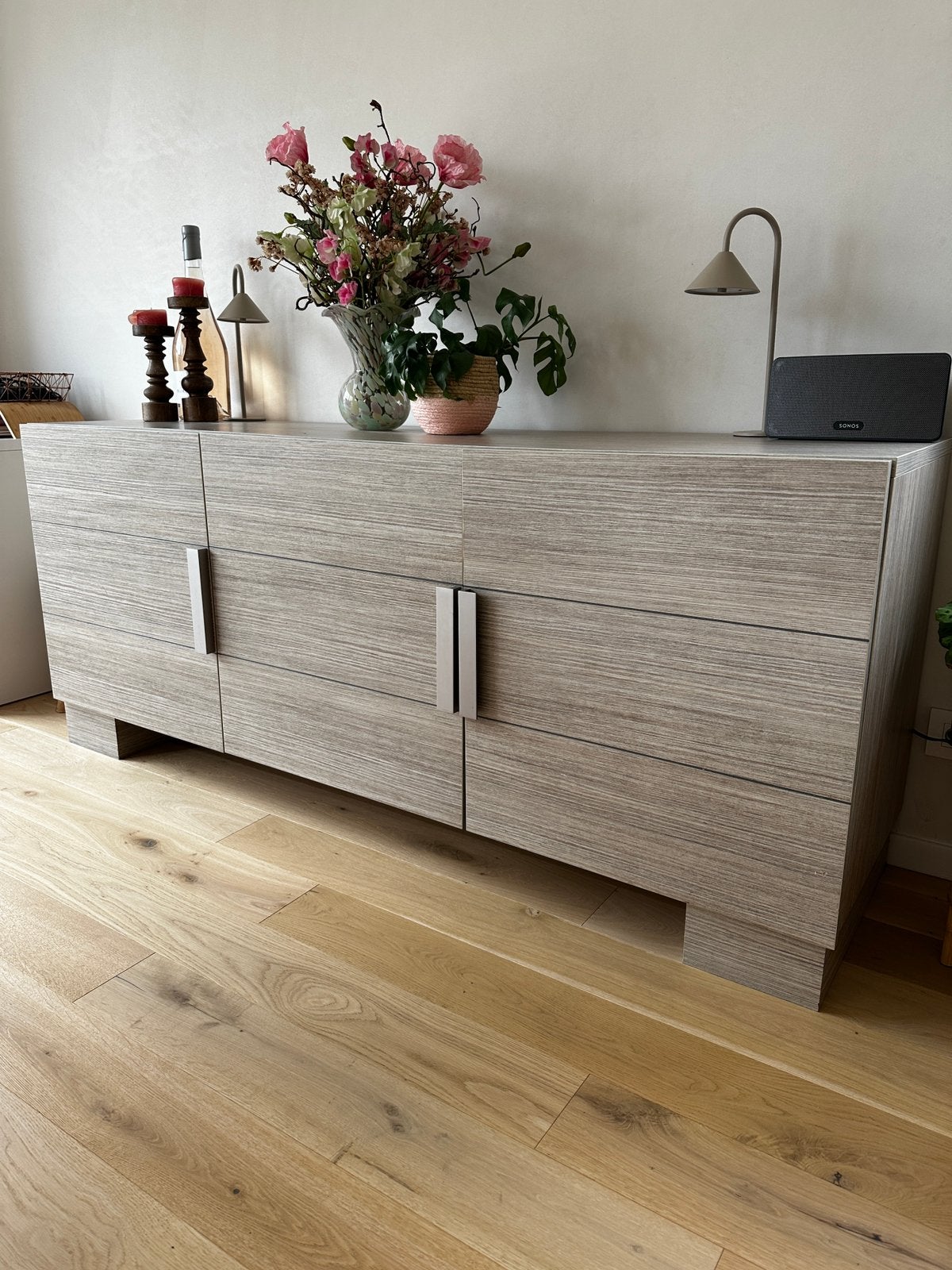 Ruime dressoir, Ophalen, Met plank(en), Gebruikt, 150 tot 200 cm