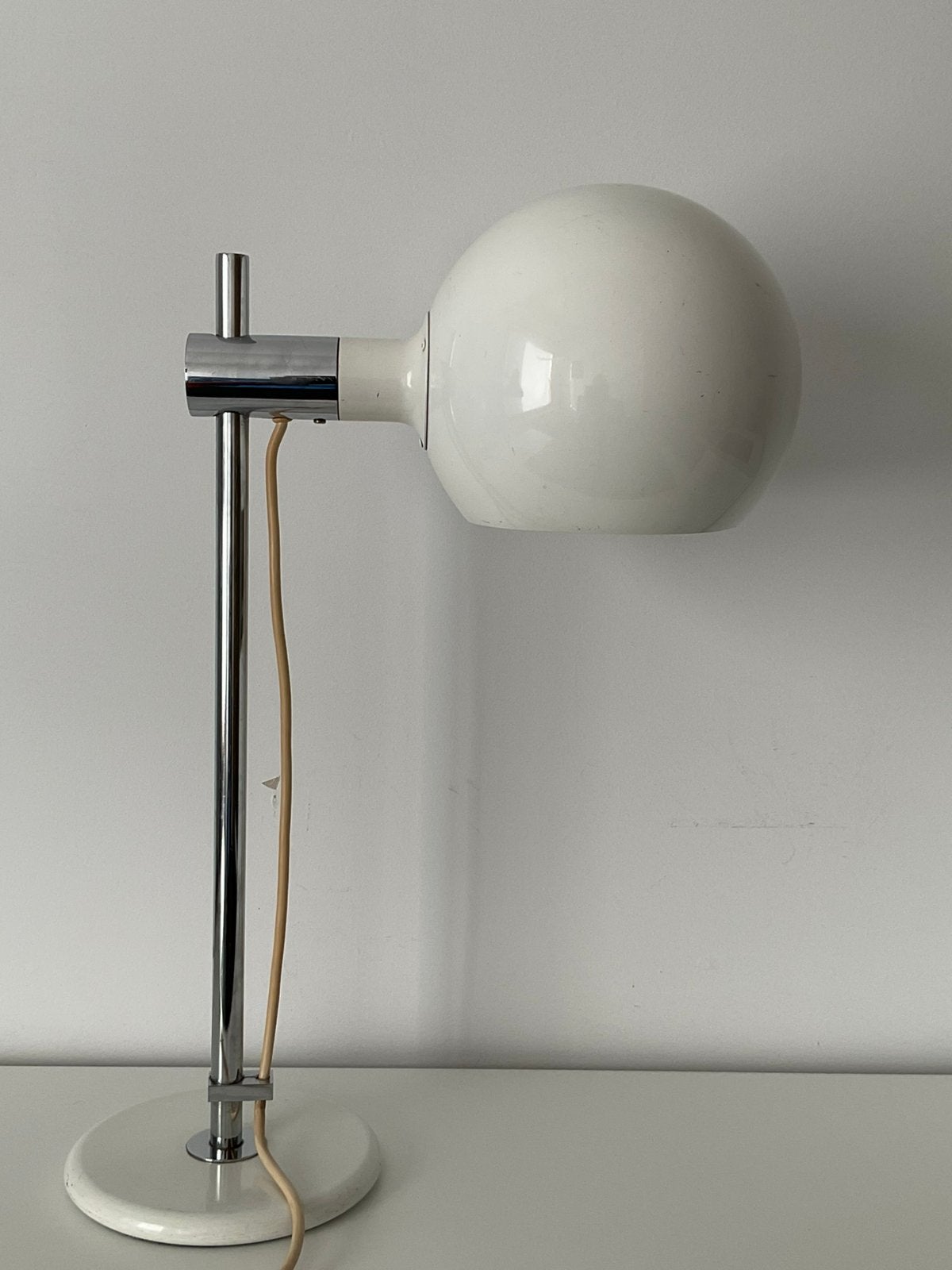 Vintage Space age oogbollamp, Ophalen of Verzenden, Zo goed als nieuw