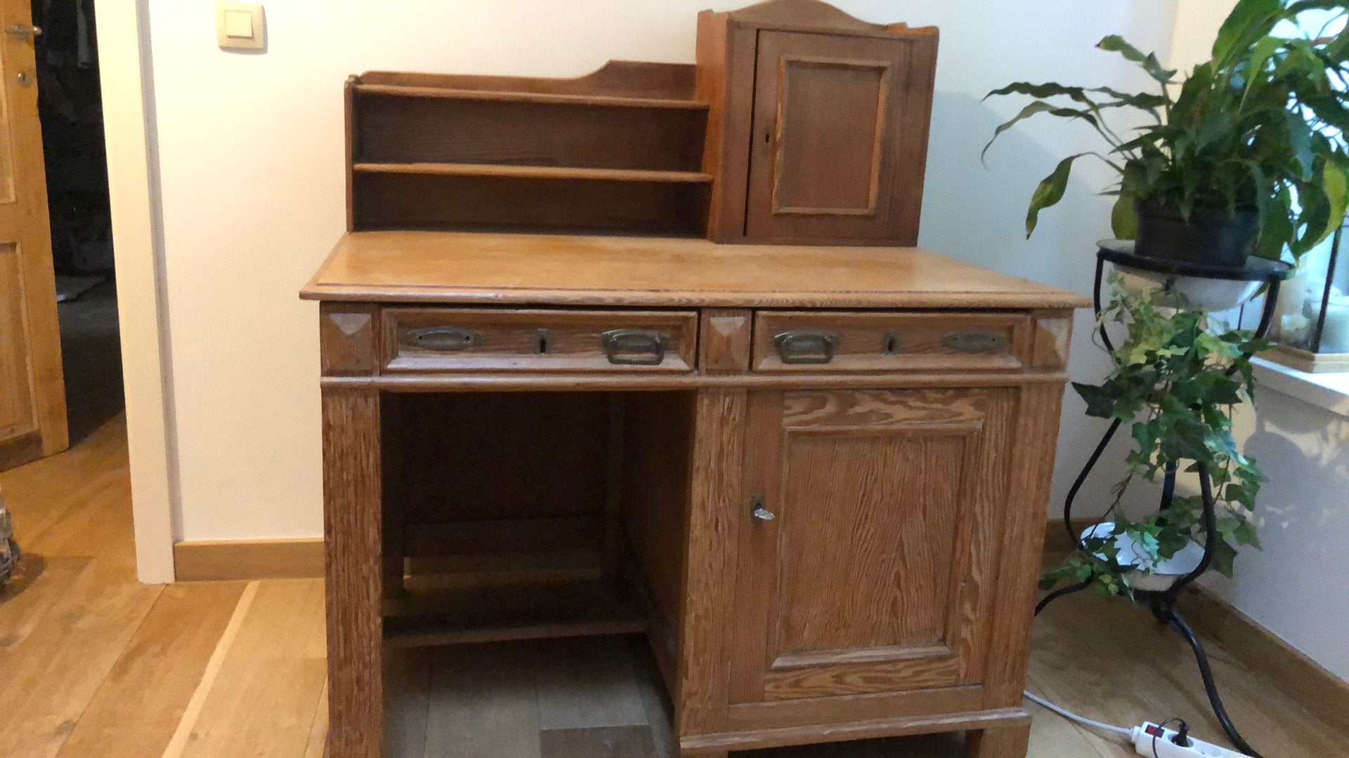 Bureau en bois, Maison & Meubles, Autres marques, 76 cm, Enlèvement, Utilisé