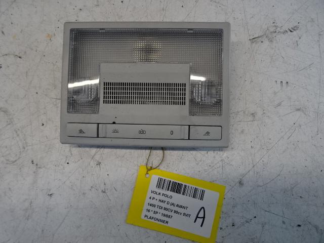 ECLAIRAGE DE PLAFONNIER Volkswagen Polo V (6R), Utilisé, Volkswagen