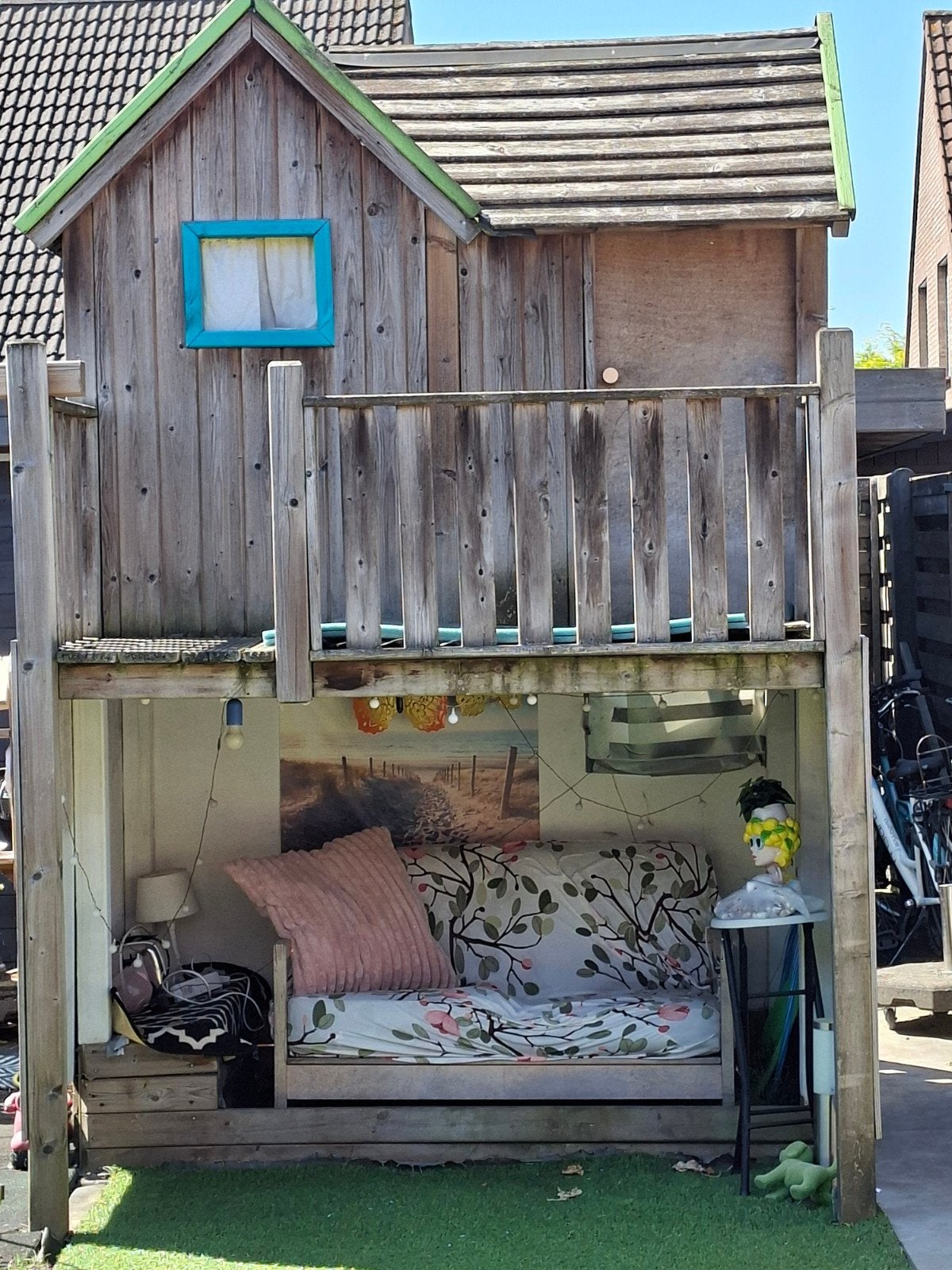 Gratis speelhuisje, Ophalen, Gebruikt, Hout