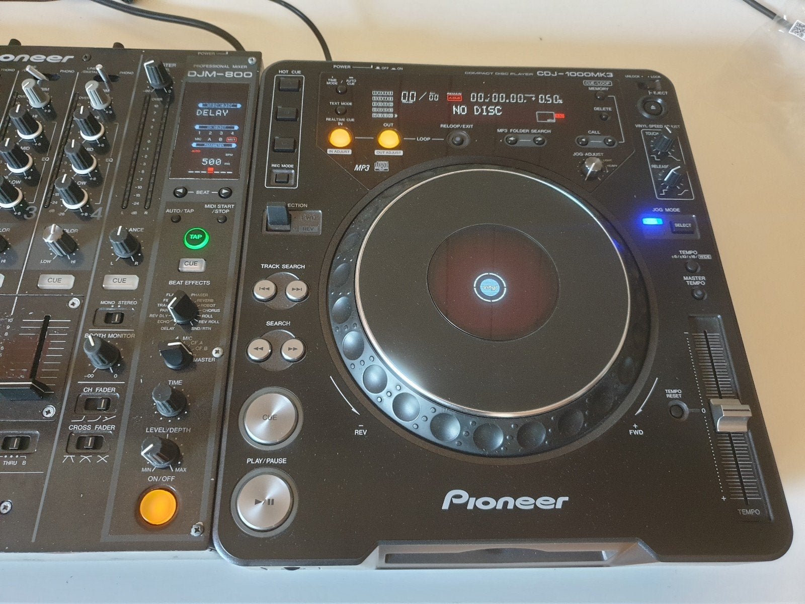 Kit DJ Djm 800 2 x cdj 1000mk3, Musique & Instruments, Enlèvement, Pioneer