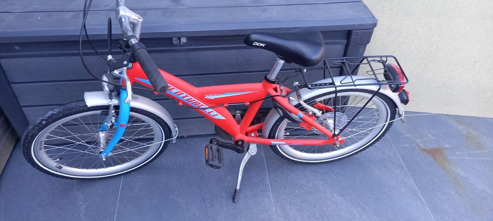 Kinderfiets 20 inch, Ophalen