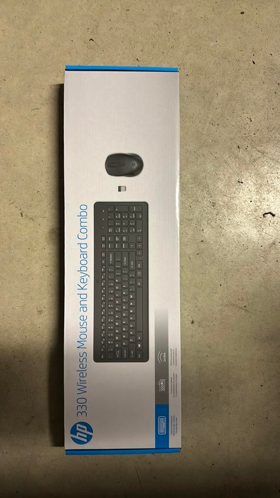 NIEUW Draadloze toetsenbord QWERTY incl muis, Ophalen, Zo goed als nieuw