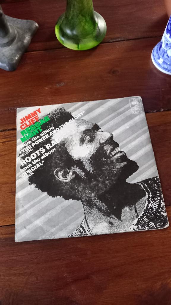vinyl (45T) jimmy cliff "reggae night", Enlèvement, 1980 - 1989, Utilisé