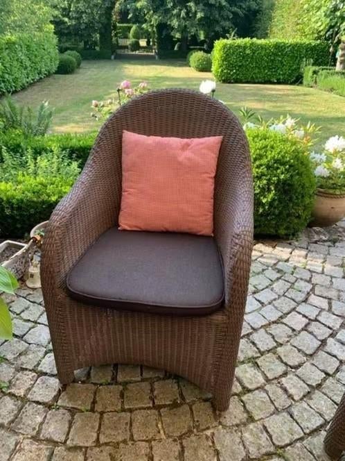 2 elegante lounge Wicker Bristol - tuinstoelen, Tuin en Terras, Ophalen, Wicker