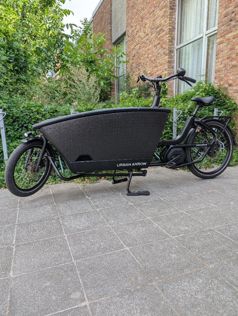 Urban Arrow Family Performance Cargo 85NM Belt Kiox 2023, Huif, Zo goed als nieuw, 2 kinderen, Schijfrem
