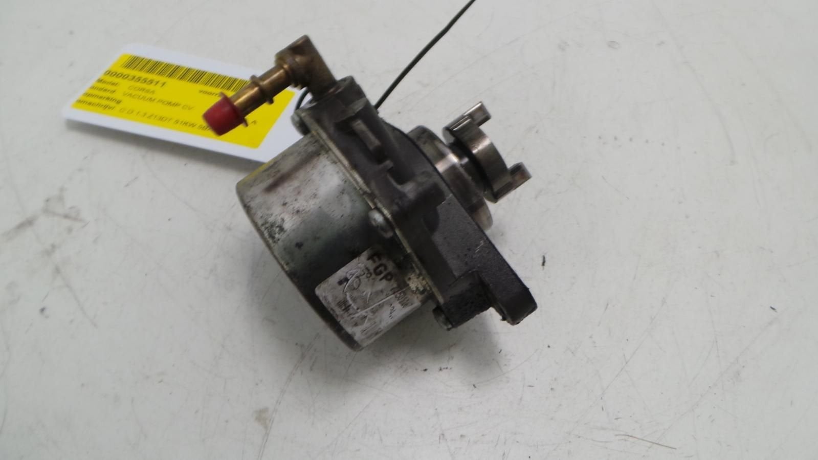 OPEL CORSA VACUUMPOMP 2007, Auto-onderdelen, Motor en Toebehoren, Gebruikt, ARN erkend, Stiba lid, Erkend duurzaam, Ophalen of Verzenden