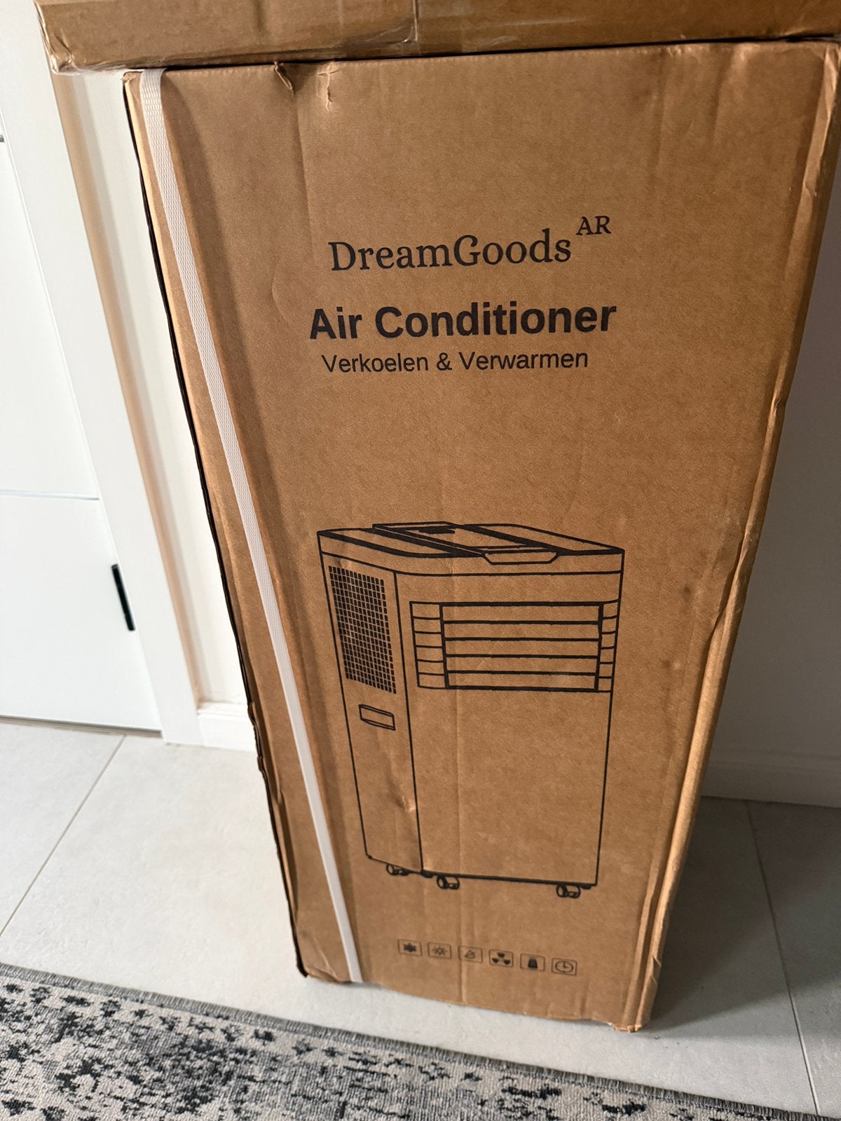 Mobile Airco DREAME P-Wind10 9000 BTU 3-in-1, Koelen en Ontvochtigen, Minder dan 60 m³, Nieuw, 3 snelheden of meer
