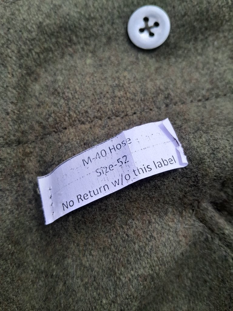 Whermacht waffen ss broek hose repro duits leger, Verzamelen, Ophalen