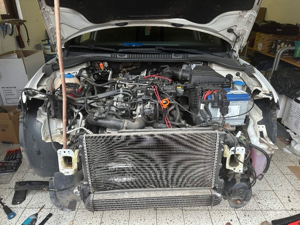 Seat Ibiza 1.2 TDI (2012) Copa — Véhicule endommagé, Autos, Euro 5, Achat, 5 portes, Particulier