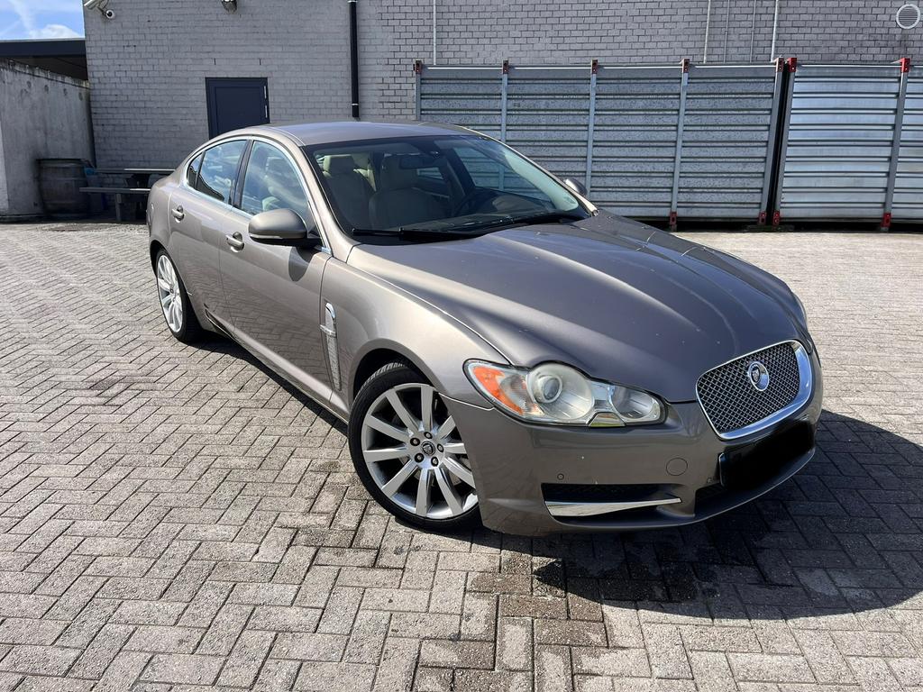 Jaguar XF-S 3.0 v6 automaat, Auto's, Jaguar, Bedrijf, XF, Diesel, Euro 4, Berline, 4 deurs, Automaat, Beige, Leder, Achterwielaandrijving