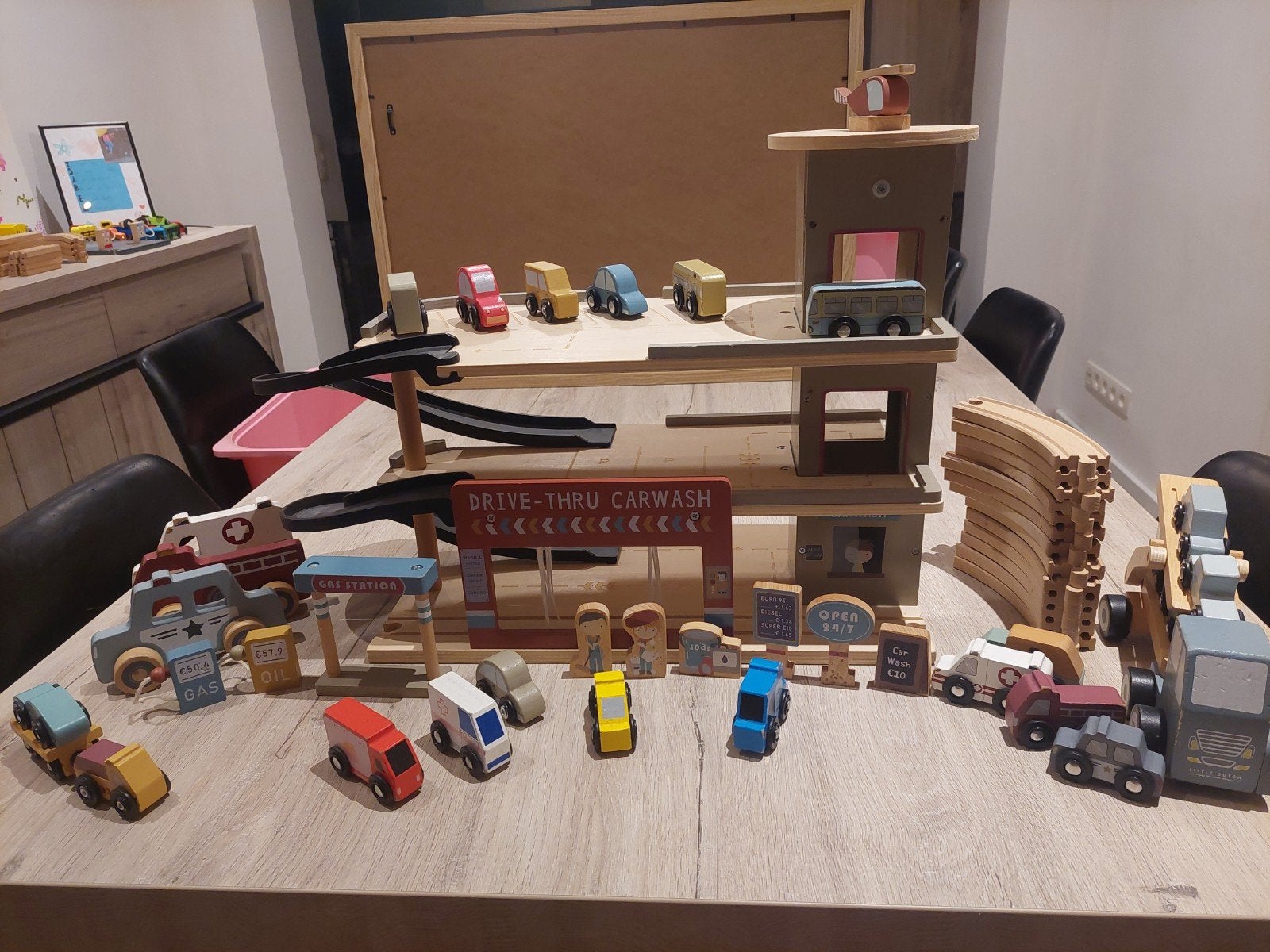 Garage en accessoires Little dutch, Ophalen