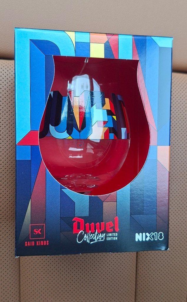 Duvel glas Said Kinos, Verzamelen, Ophalen, Nieuw, Glas of Glazen, Duvel