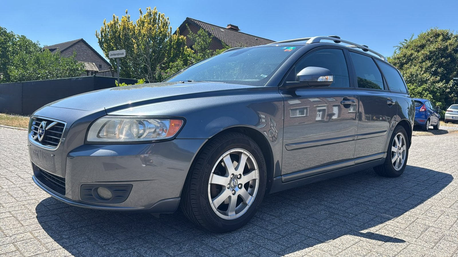 Volvo V50, Autos, Volvo, Cuir, Boîte manuelle, Noir, 5 portes