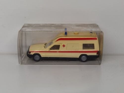 MERCEDES 300 AMBULANCE Binz LWB 1/87 HO WIKING Neuve+Boite, Enlèvement ou Envoi, Neuf, Voiture, Wiking