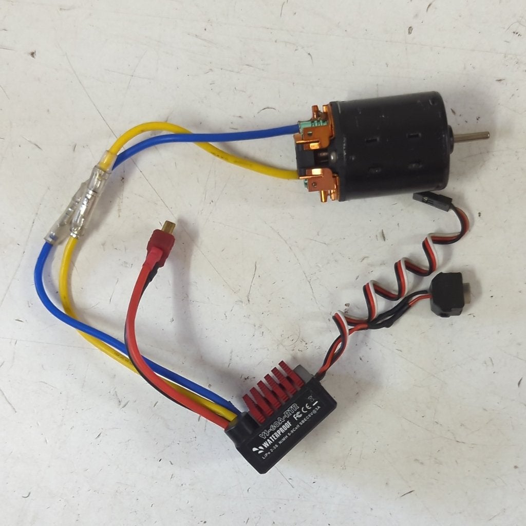 Motorset 17T modified voor 2-3s LiPo/nimh (Tamiya Kyosho HPI, Elektro, Gebruikt, Ophalen of Verzenden, Schaal 1:10