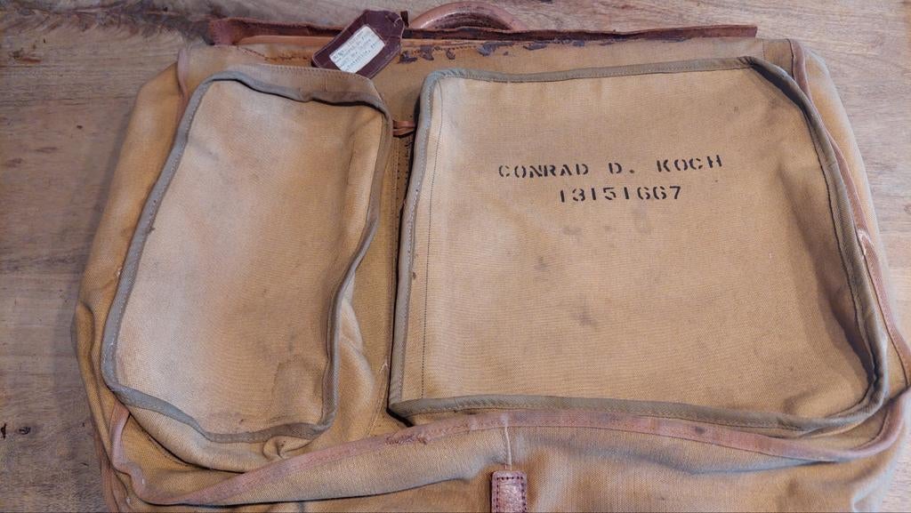 Ww2 US kleding of uniform tas origineel, Verzamelen, Militaria | Tweede Wereldoorlog, Ophalen, Landmacht, Overige typen