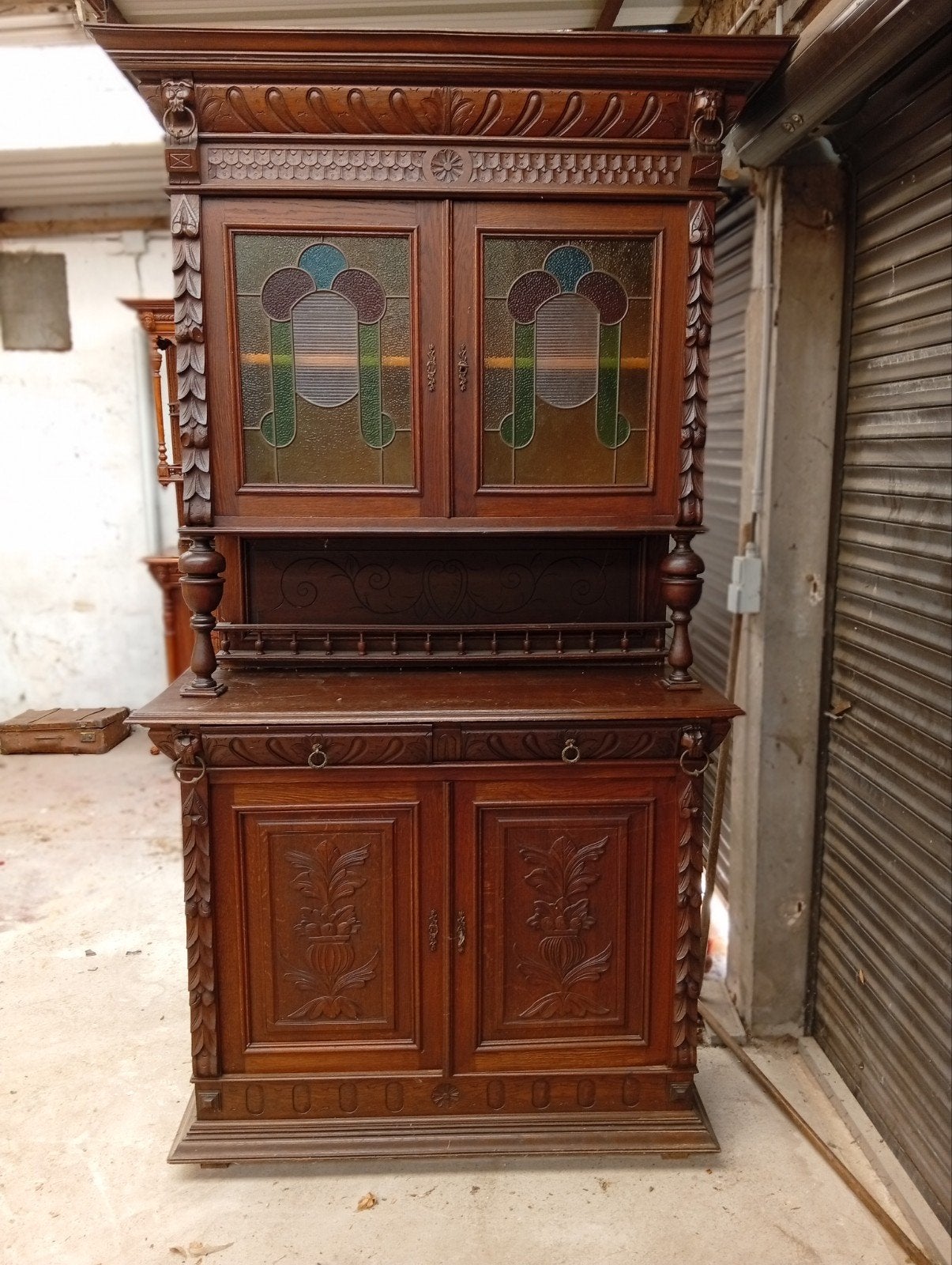 Meuble buffet double corps, Ophalen
