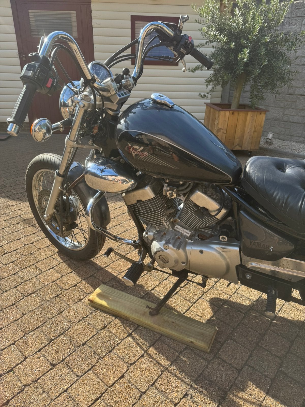 Yamaha virago 250cc zonder papieren, Motoren, 250 cc, 2 cilinders, Chopper, Gebruikt