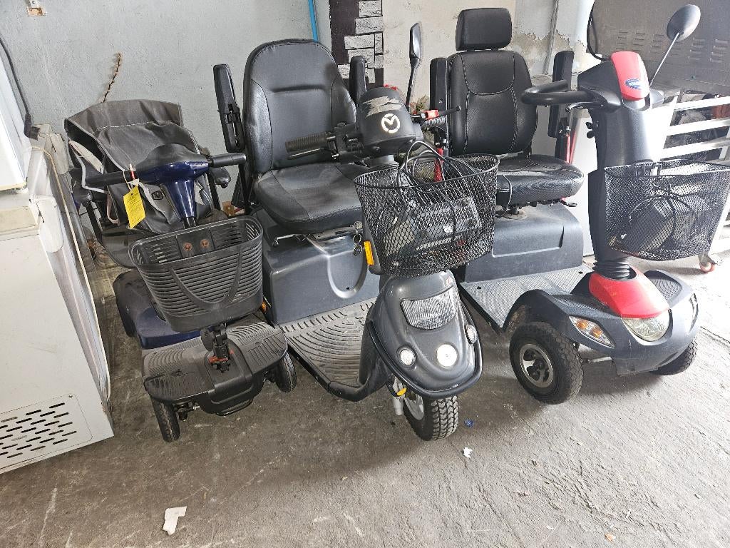 scootmobielen, Ophalen, Gebruikt, Invacare, 11 t/m 15 km/u