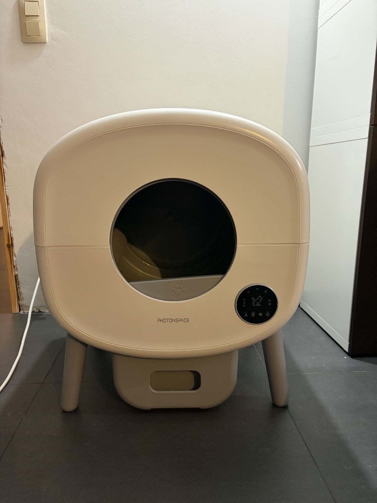 Zelfreinigende kattenbak Photonspace, Ophalen, Zelfreinigend, Zo goed als nieuw, Gesloten