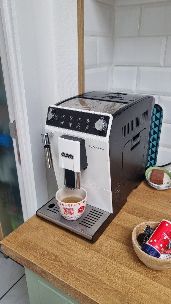 Espresso koffmachine Delonghi Autentica, Elektronische apparatuur, Ophalen, Gebruikt, Espresso apparaat, Koffiebonen