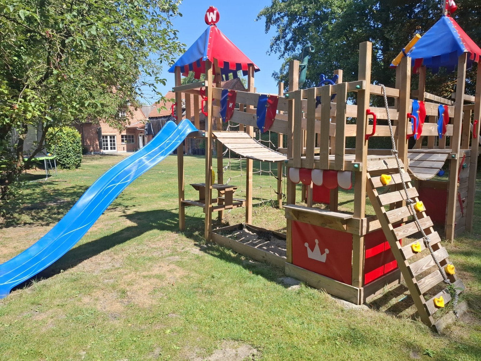 wickey buitenspeeltoestel, Ophalen