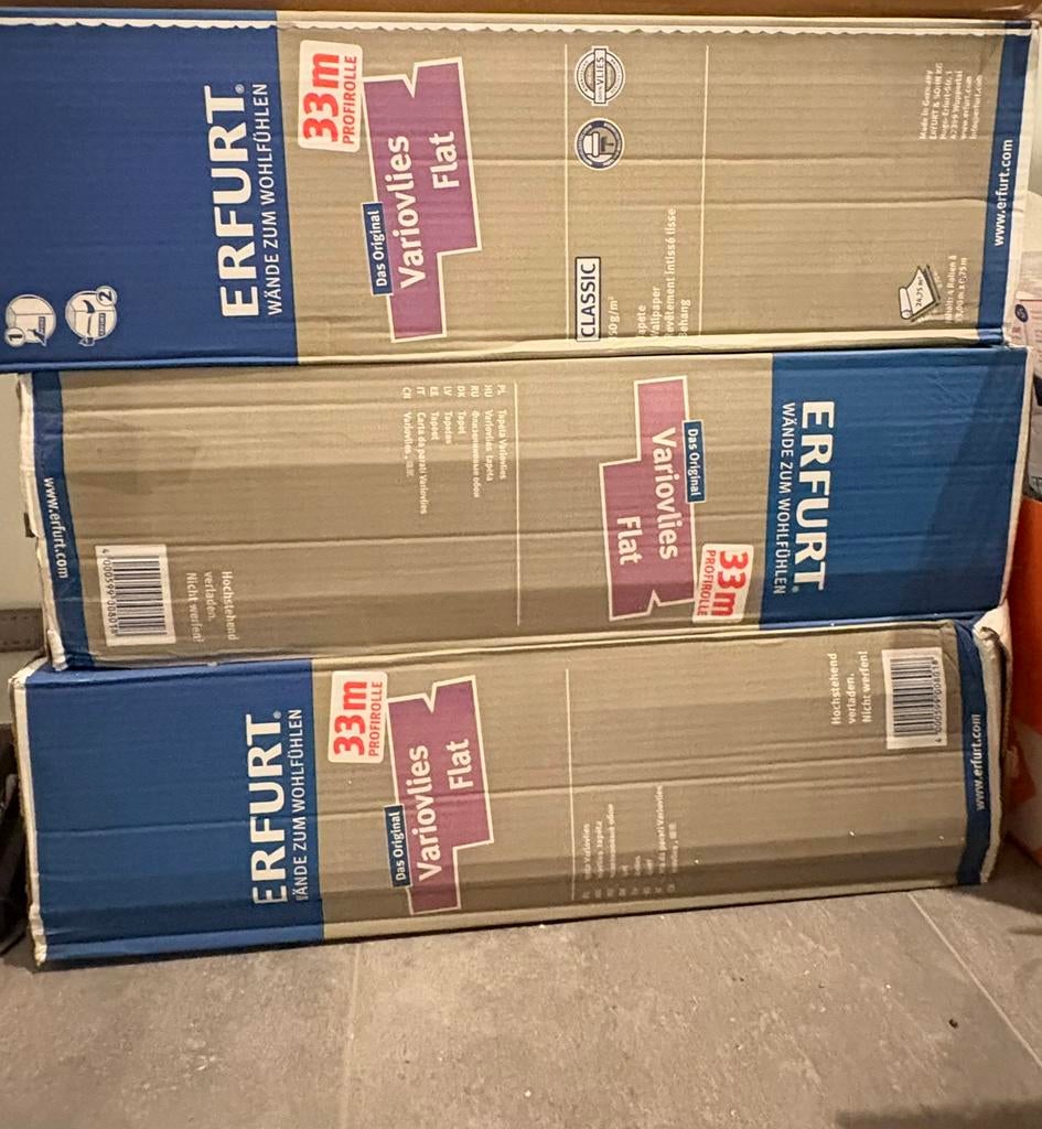 Papier peint polaire Erfurt Variovlies Flat — 13 rouleaux, Papier peint