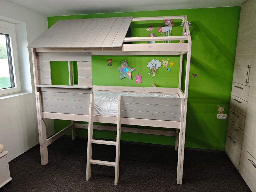 Lifetime bed, Ophalen, Gebruikt, Halfhoogslaper