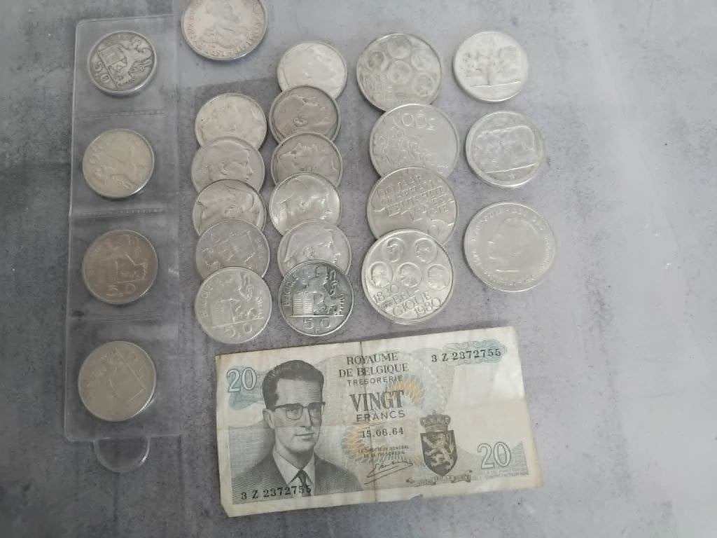 Monnaie Belgique, Enlèvement