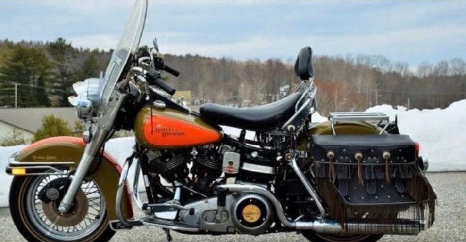 Harley Davidson shovelhead softtail tassen koffers, Verzenden, Zo goed als nieuw