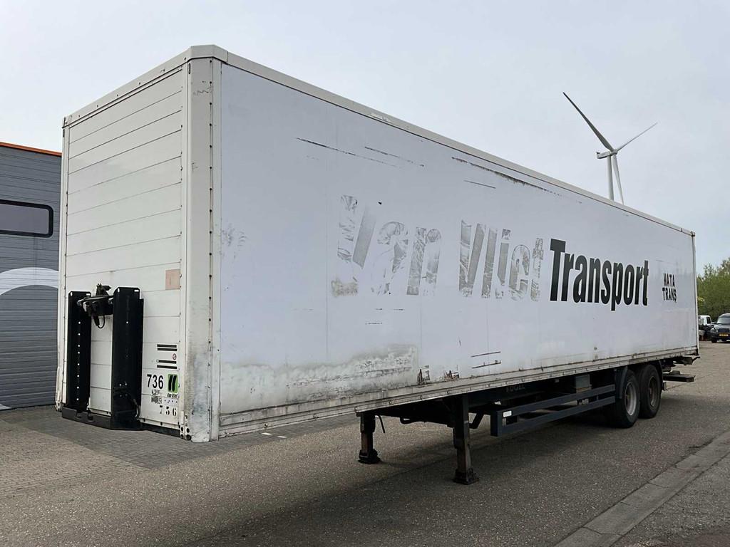2008 Kögel Gesloten Oplegger OK-05-FZ, Auto's, Vrachtwagens, Overige brandstoffen, Bedrijf, Aanhangers en Opleggers, Te koop