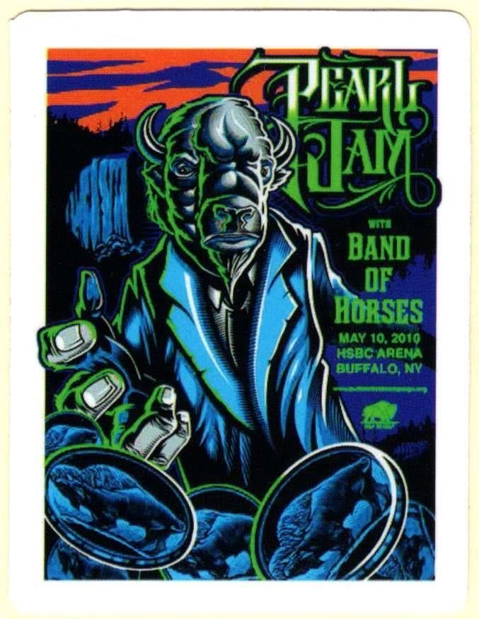 Pearl Jam sticker #7, Verzamelen, Verzenden, Nieuw